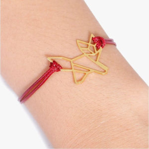 Origami Fox Boho Bracelet