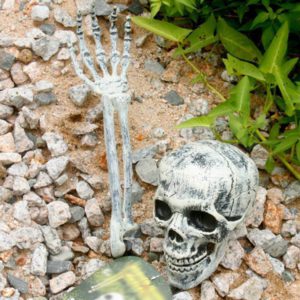 Outdoor Halloween Decorations Halloween Props Skull Decor Prank