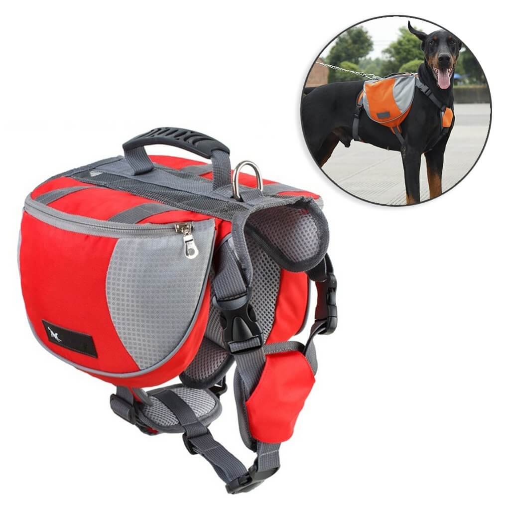 Outdoor Pet Dog Backpack Harness