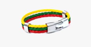 Pan African Flag Bracelet