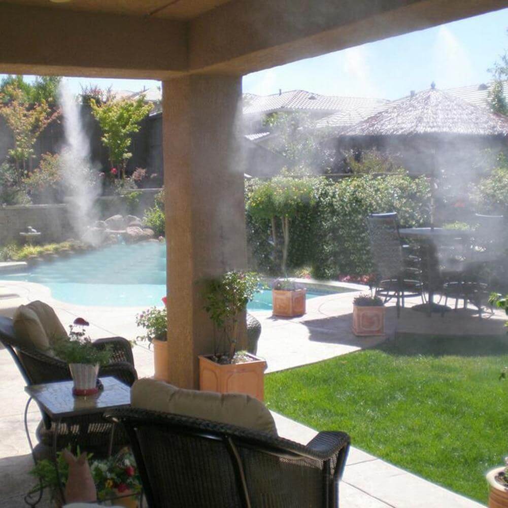 Patio Misting System Outdoor Water Misting Nozzle System Mister