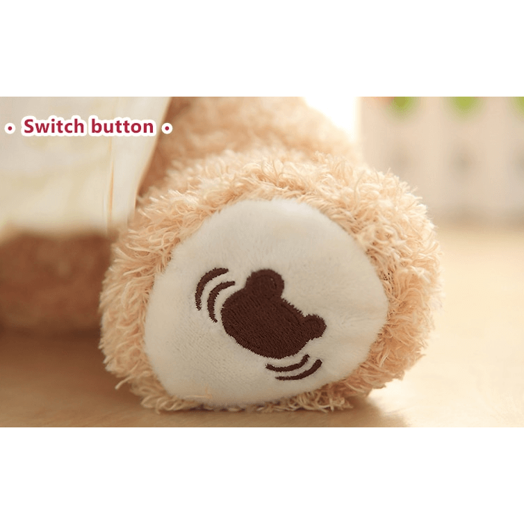 Peek A Boo Teddy Bear Stuffed Animals Baby Interactive Activity Toy