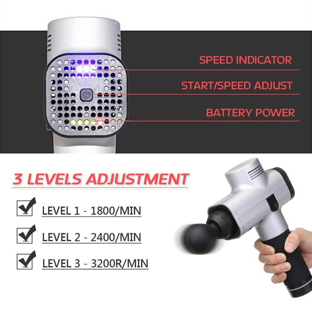 Percussion Massager Professional Muscle Pain Relief Handheld