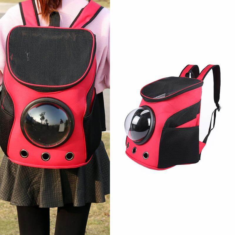 Pet Carrier Backpack Transparent Breathable Cat Dog Carrier