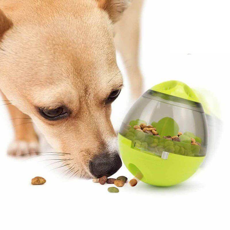 Pet Food Dispenser Interactive Cat Dog Toys Automatic Feeder