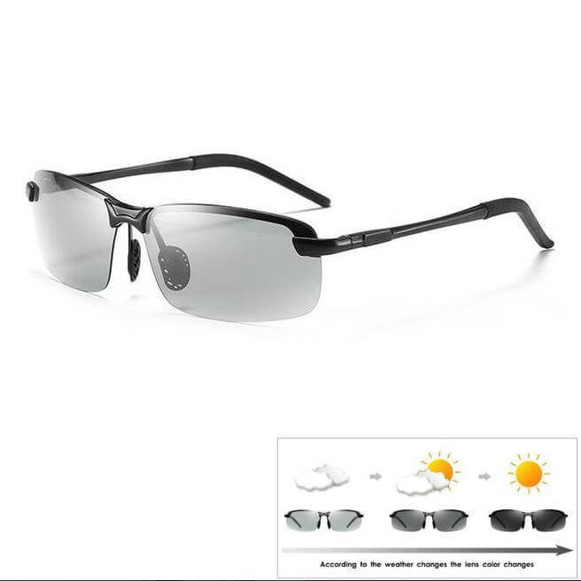Photochromic Sunglasses Polarized Transition Driving Glasses