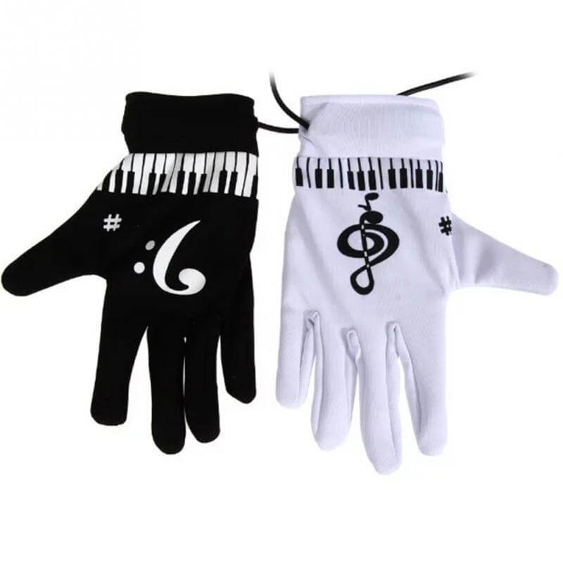Piano Gloves Electric Air Piano Gloves Music Glove