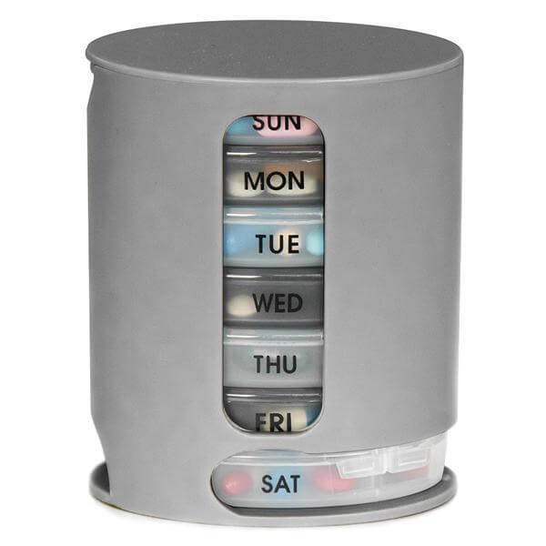 Pill Organizer Weekly Medicine Box Pill Containers Portable