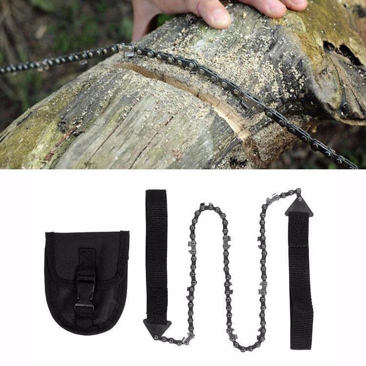 Pocket Chainsaw Survival Hand Chainsaw Fast Cutting Camping Tool