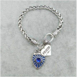 Police Badge Charm Bracelet First Responder