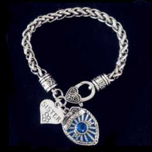 Police Badge Charm Bracelet First Responder