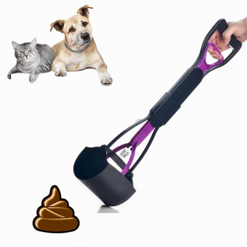 Poop Scooper Long Handle Dog Cat Poop Scooper Waste Pick Up Tool