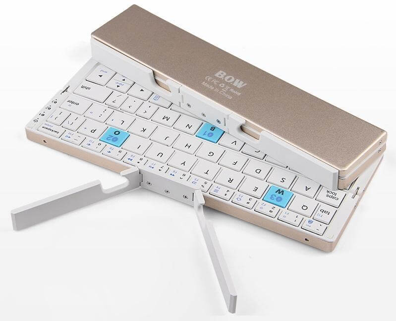 Portable Mini Folding Keyboard For Phones Tablets