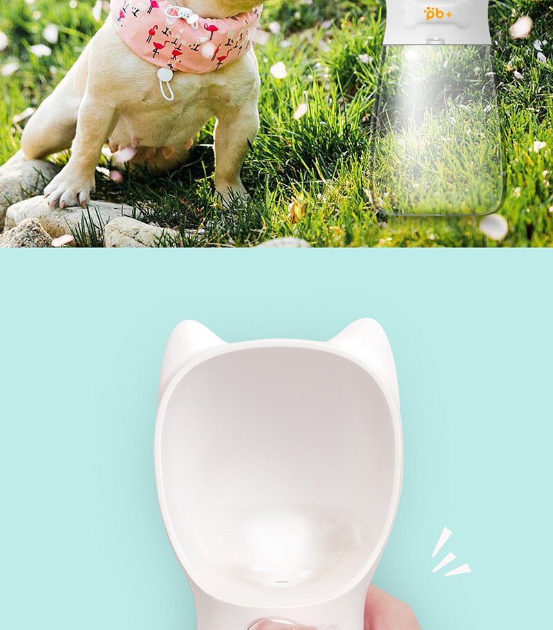 Portable Pet Dog Water Dispenser Feeder For Small Large Dogs