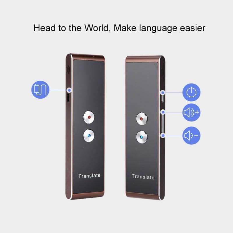 Portable Smart Voice Speech Translator Real Time 30 Multi Language Translation