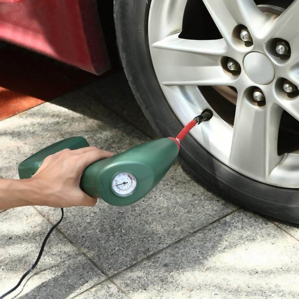 Portable Tire Inflator Tire Air Compressor Car Air Pump Mini