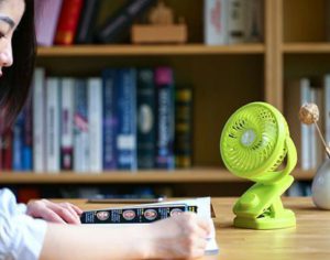 Portable Usb Clip On Desk Fan With Wind Speed Adjustment Desk Clip