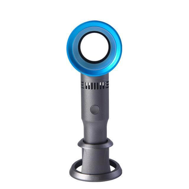 Portable Usb Rechargeable No Blade Fan Strong Wind Without A Blade