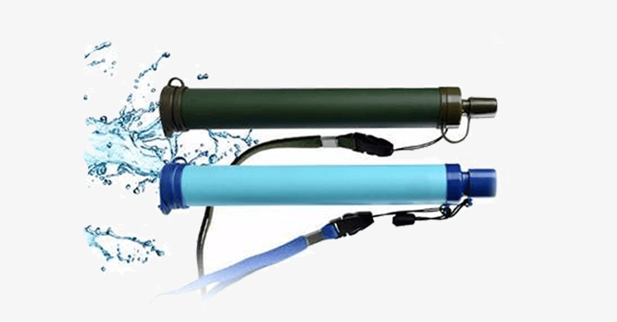 Portable Water Purifier Filter Straw Pen