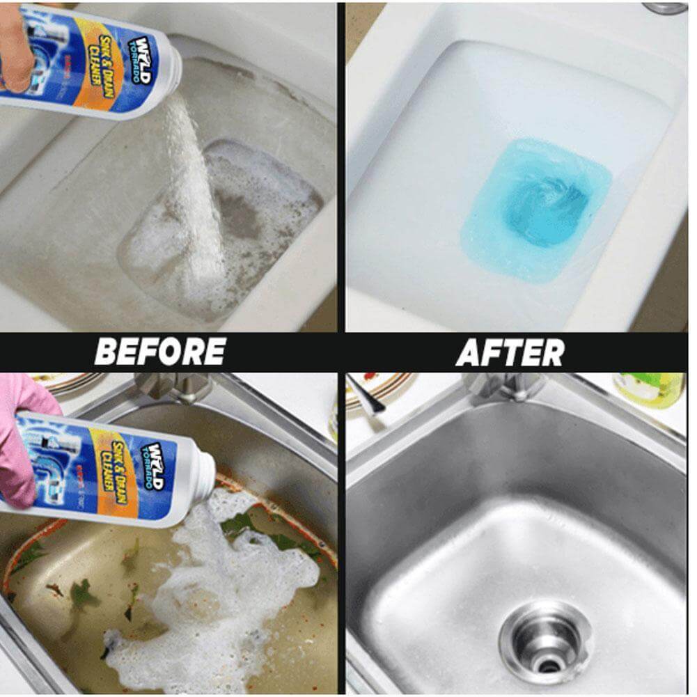 Powerful Pipe Dredging Agent Powerful Sink Drain Cleaner For Kitchen Sewer Toilet Brush Closestool Clogging Cleaning Tools