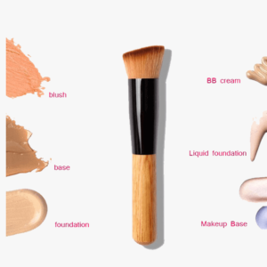 Premium Multi Function Makeup Brush With Wooden Handle Adding Luxury To Your Makeup Set