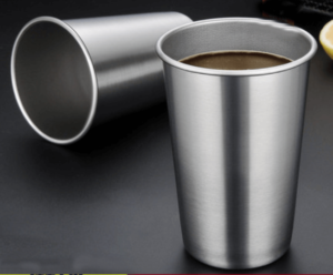 Premium Stainless Steel Cup Safe Healthy Sturdy Reusable For Kids And Adults