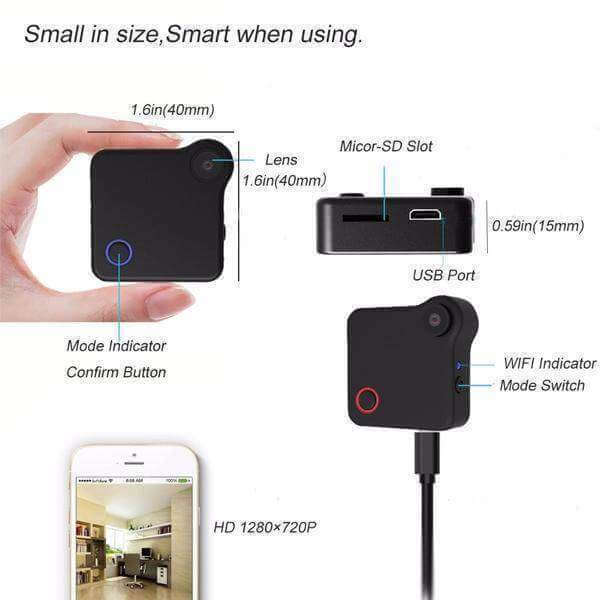 Premium Wifi Portable Hd Mini Camera
