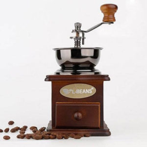 Preserve That Original Aroma With Wooden Vintage Coffee Grinder