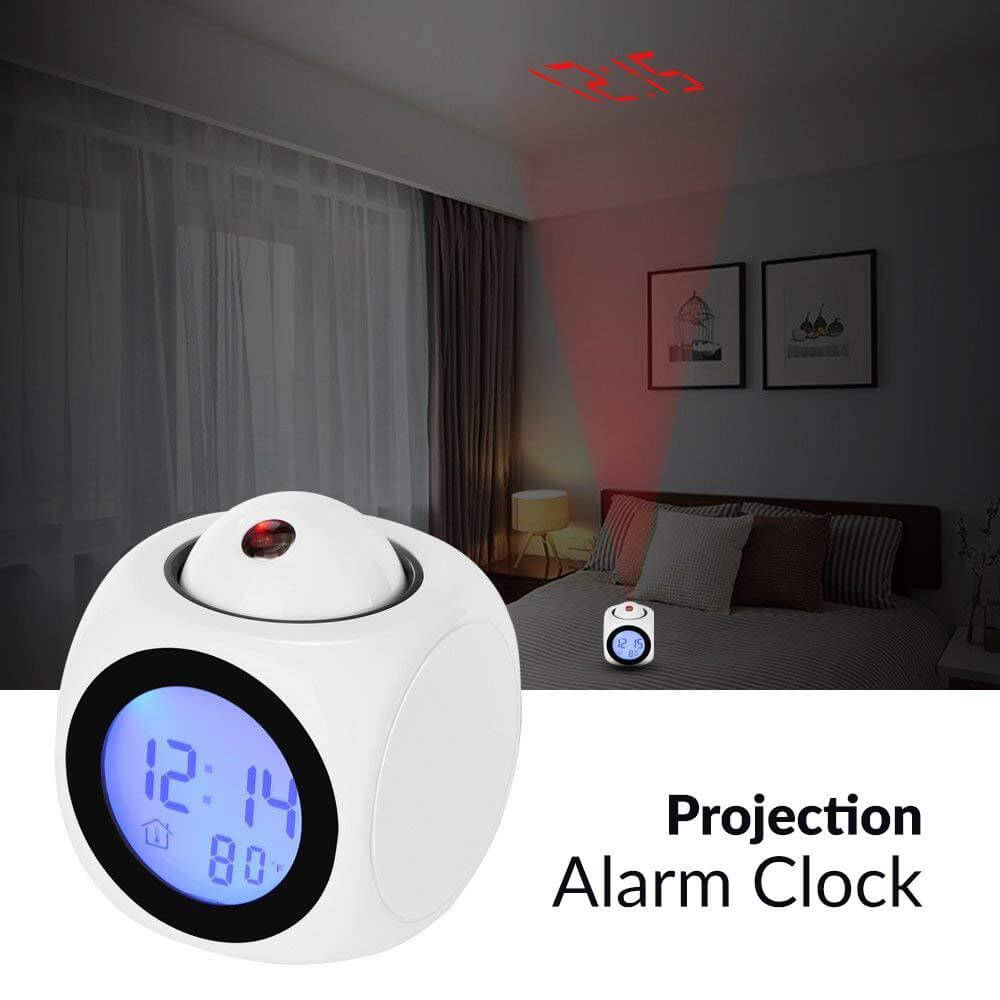 Projection Alarm Clock Ceiling Time Projection Clock