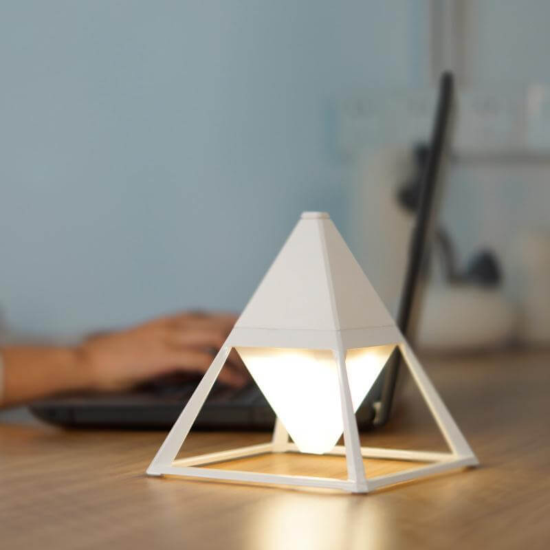 Pyramid Inspired Usb Lamp To Enhance Your Interior Sweet Yet Sophisticated Art In Your Space