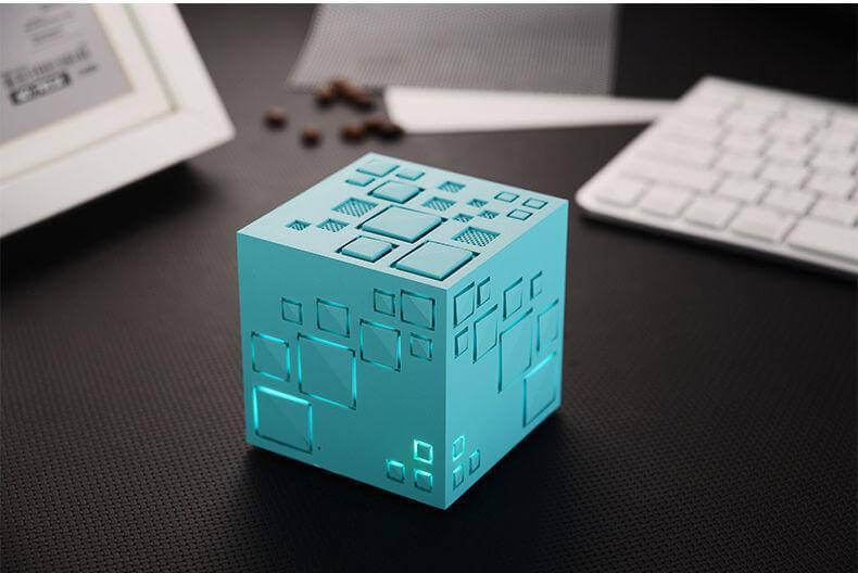 Q Cube Wireless Bluetooth Speaker With Build In Microphone