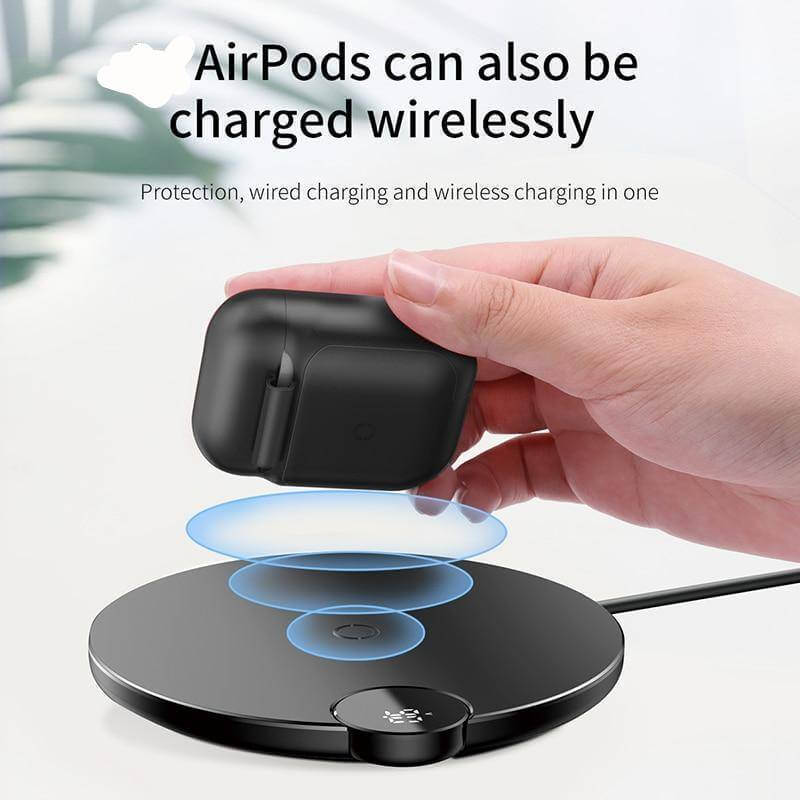 Qi Wireless Charging Case For Airpods Plus Protective Cover