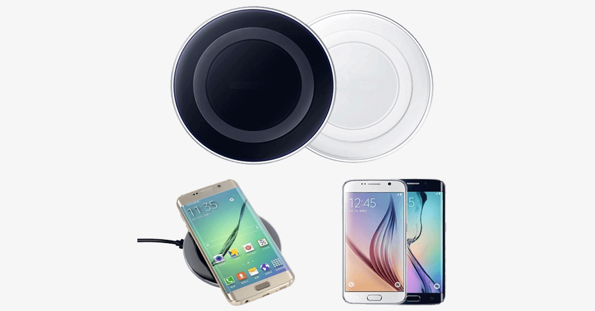 Qi Wireless Charging Pad Best For Samsung Galaxy S6 S6 Edge S7 S7 Edge Note