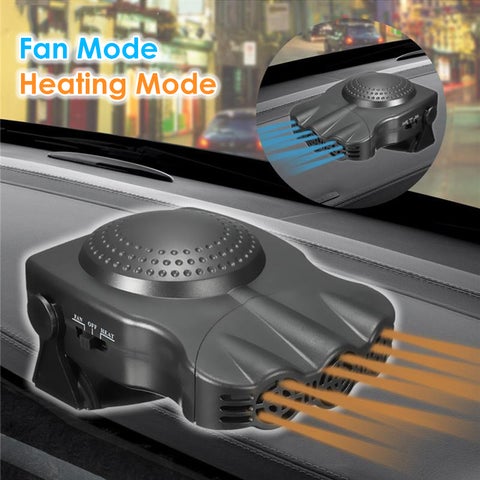 Quickly Defrost and Defog Car Heater