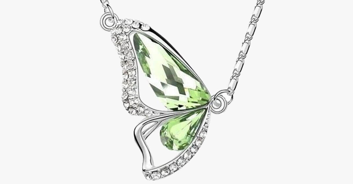 Radiant Wing Florence Crystal Pendant