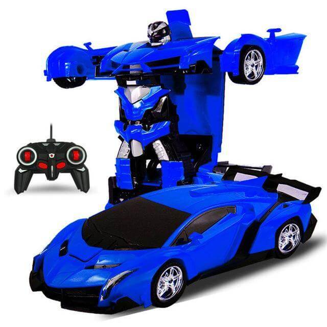 Rc Car Transformers Car Robot 2 In 1 Toy Shock Resistant