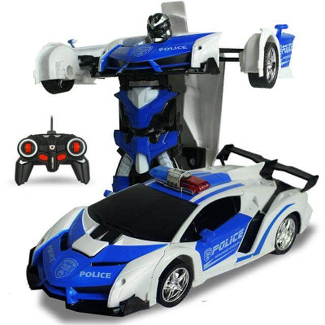 Rc Car Transformers Car Robot 2 In 1 Toy Shock Resistant