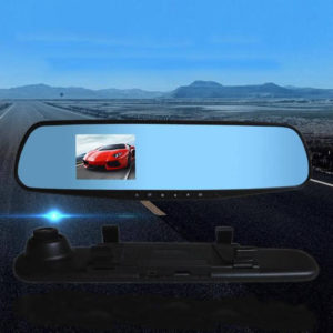 Rear View Mirror Camera Dash Cam Dual Lens Video Recorder