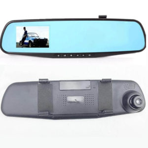 Rear View Mirror Camera Dash Cam Dual Lens Video Recorder