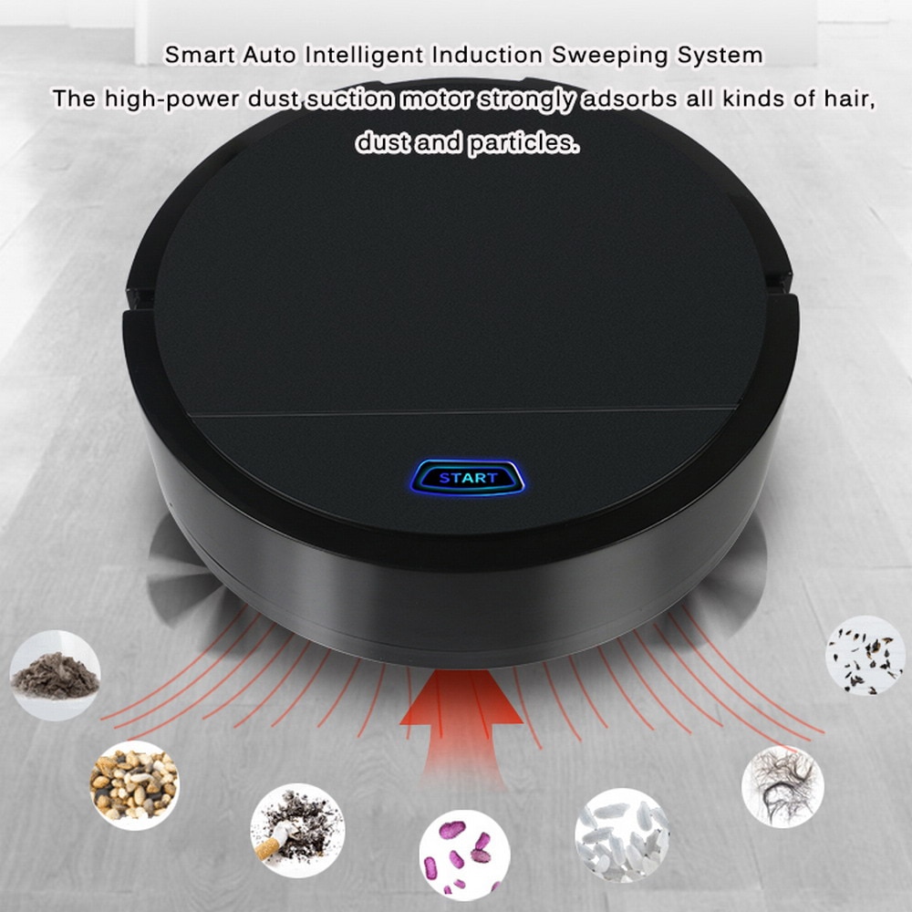 Rechargeable Auto Cleaning Vacuum Cleaner – Smart Sweeping Robot