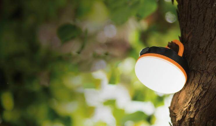 Rechargeable Magnetic Camping Light That Sports A Power Bank