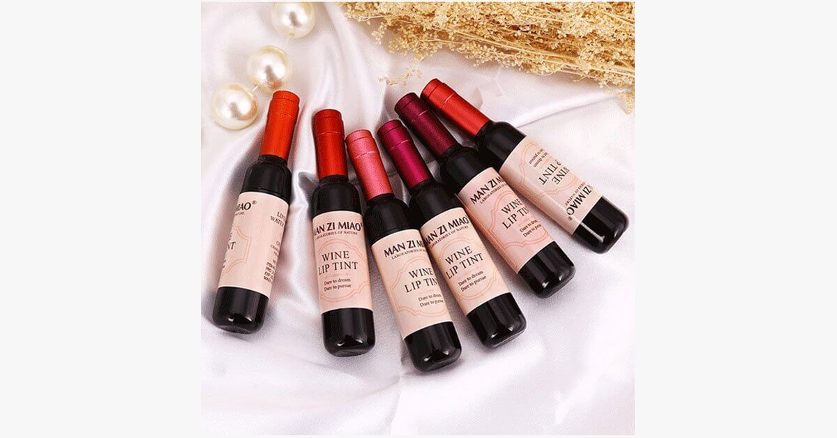 Red Wine Waterproof Lipstick Pack Of