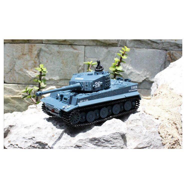 Remote Control Mini Rc Tank With Sound Rotating Turret Recoil