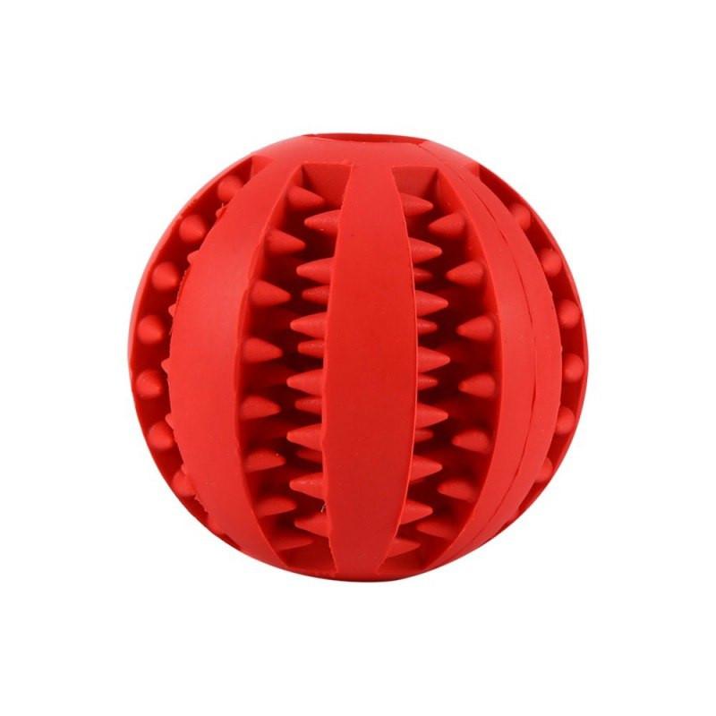 Rubber Ball Treat Dispensing Dog Toy