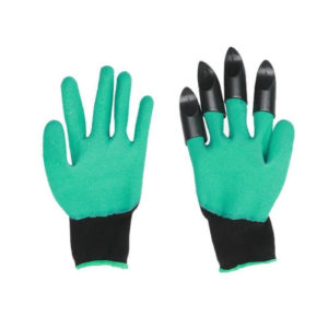 Rubber Garden Gloves With Claws