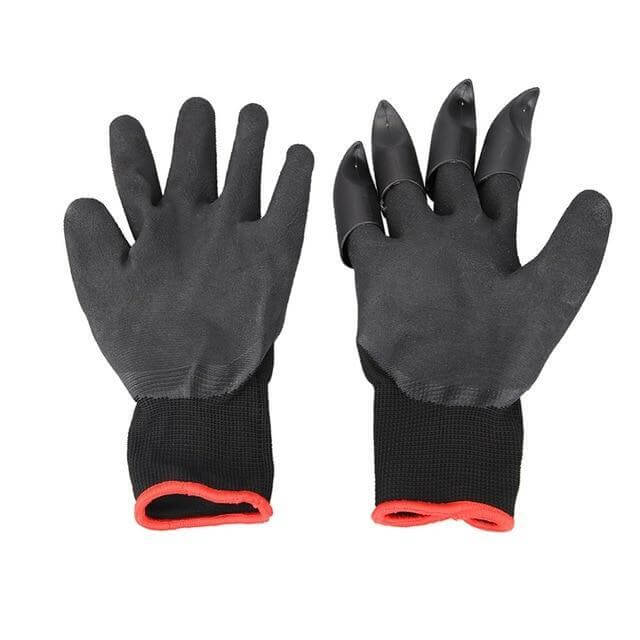 Rubber Garden Gloves With Claws