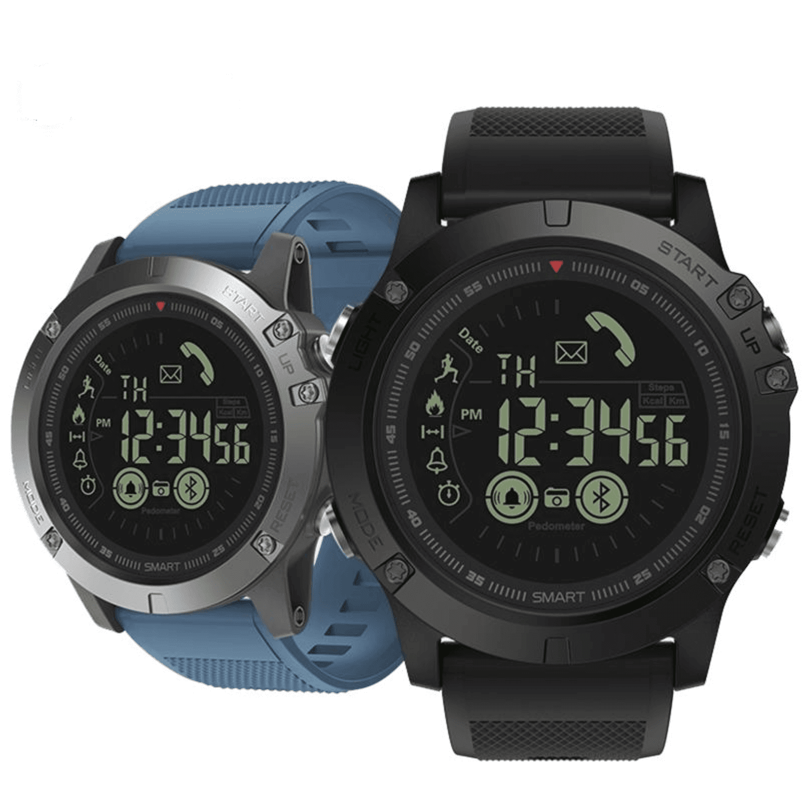 Rugged Smartwatch Fitness Tracker