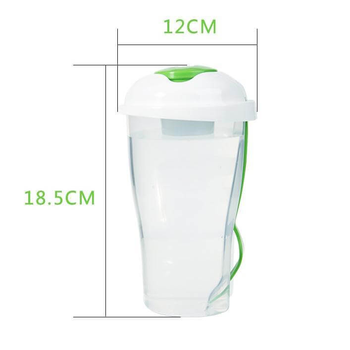 Salad Container Shaker 2 Pack Salad Lunch Container To Go Work