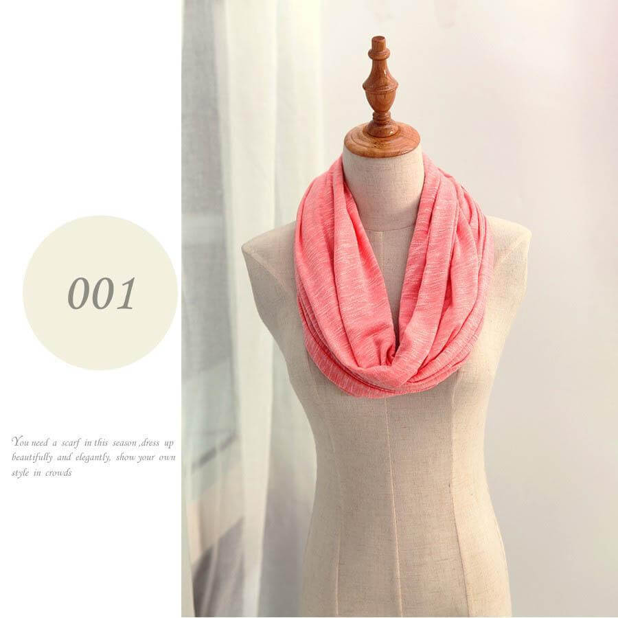 Scarf With Pocket Convertible Infinity Hidden Pocket Scarf