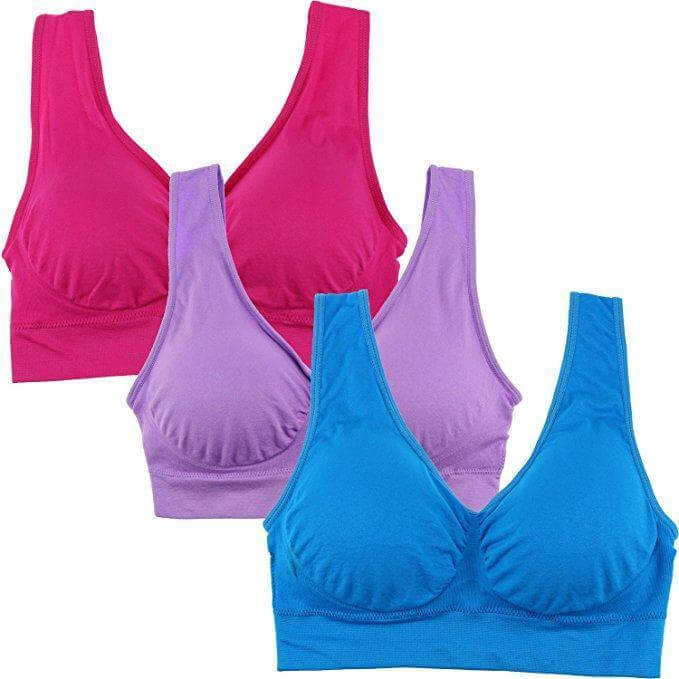 Seamless Push Up Bra Plus Set Of